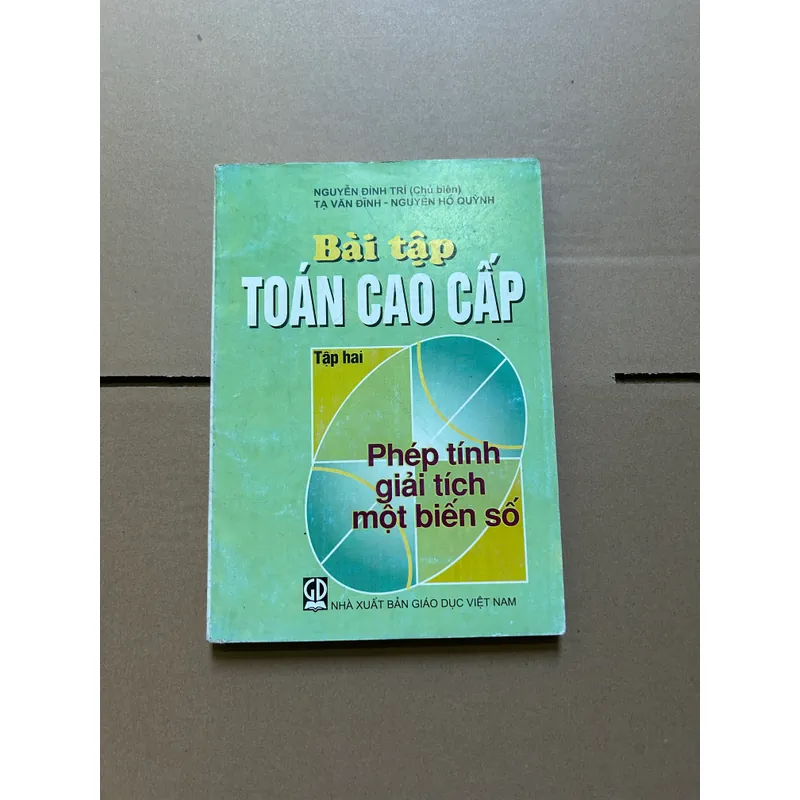 Bài tập toán cao cấp tập hai - phép tính giải tích một biến số 607814