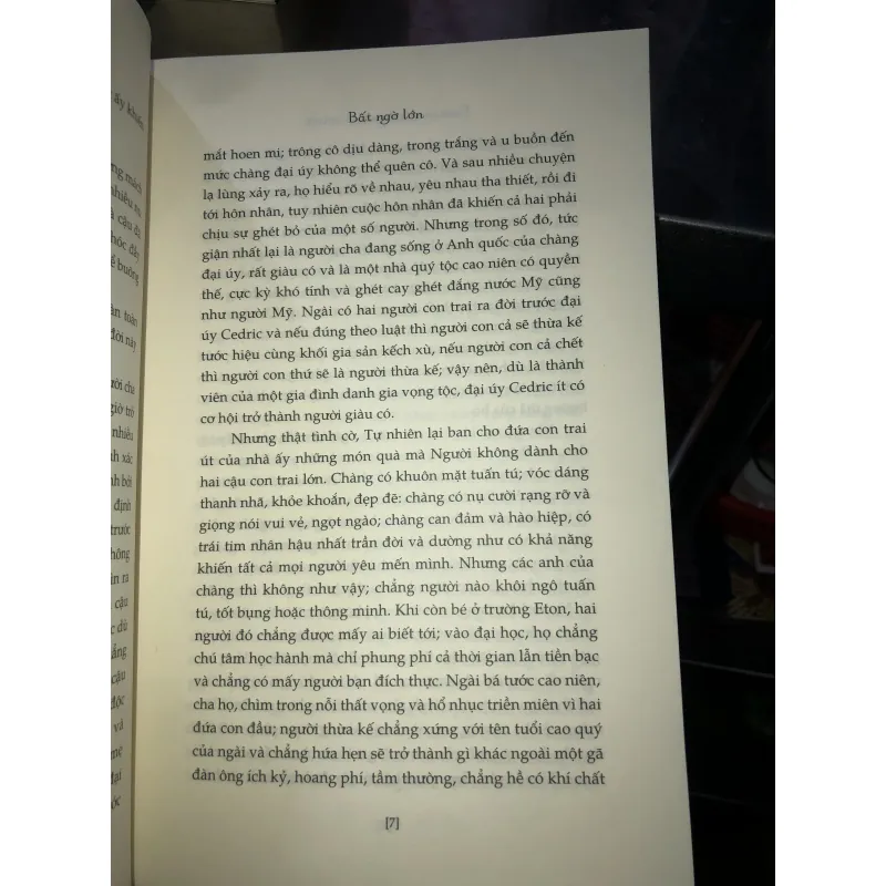 Công tử mồ côi - Frances Hodgson Burnett 1020944