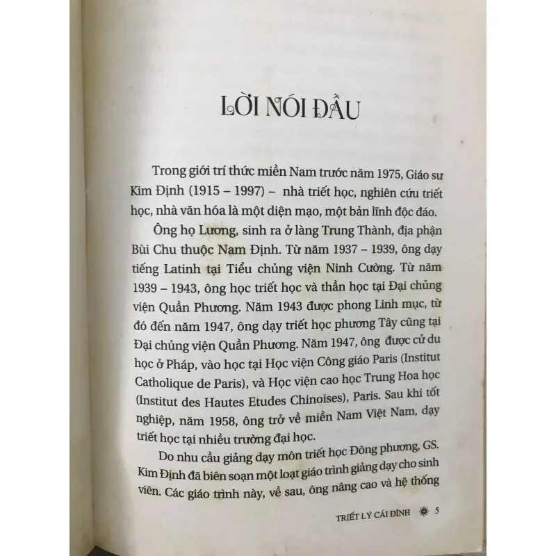 Triết Lý Cái Đình - Kim Định 747159