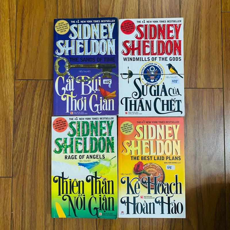 Combo 4 cuốn Sidney Sheldon - nxb công an nhân dân 475518