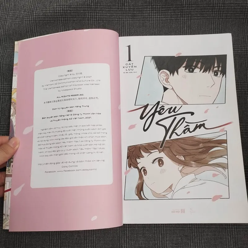 Yêu Thầm (Falling in love) - Tập 1 - Oát Xuyên Lưu 707015