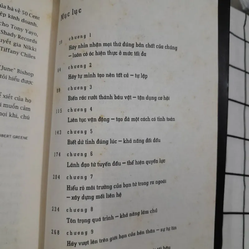 Tác giả Robert Greene & 50 Cent- nguyên tắc 50 KHÔNG SỢ HÃI. in L8 573068