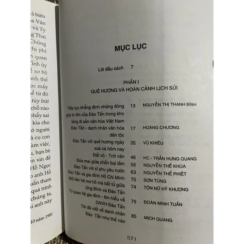 ĐÀO TẤN trăm năm nhìn lại ;580 trang  1024514