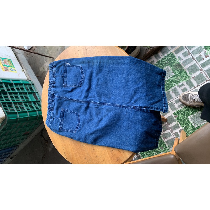 Chân váy jean nữ size M 24963