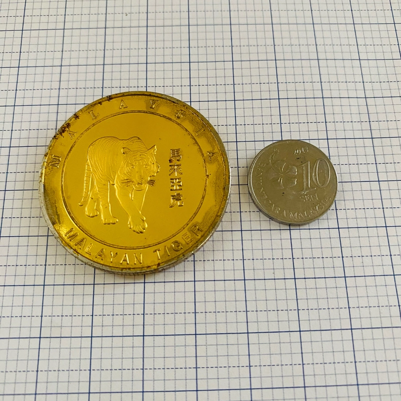 1 xu Malayan Tiger và 1 xu 10 sen Malaysia 2013 531186