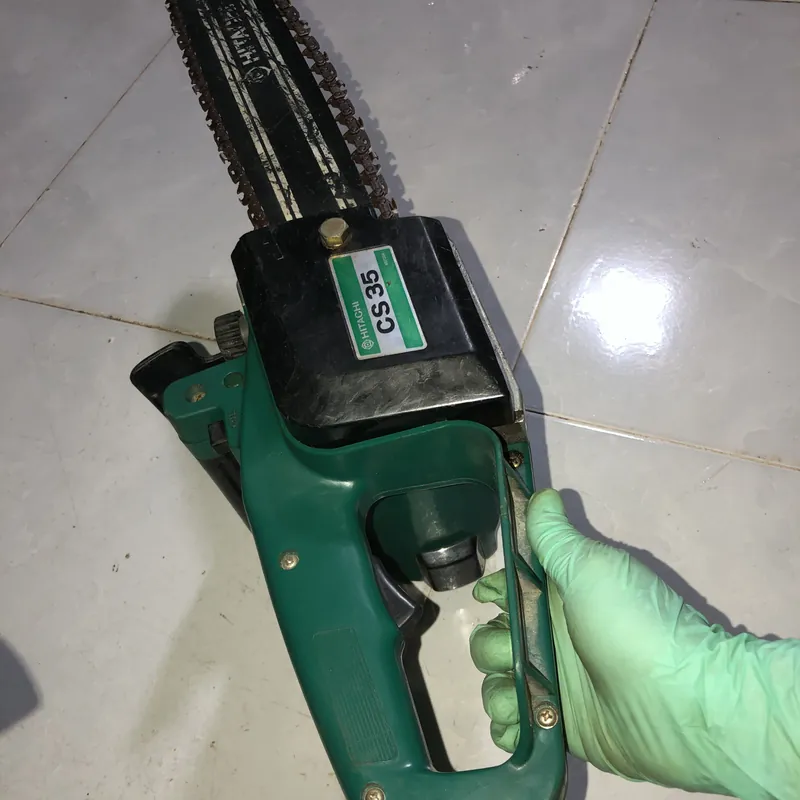 Máy cưa xích điện Hitachi CS 35 Nhật 730572