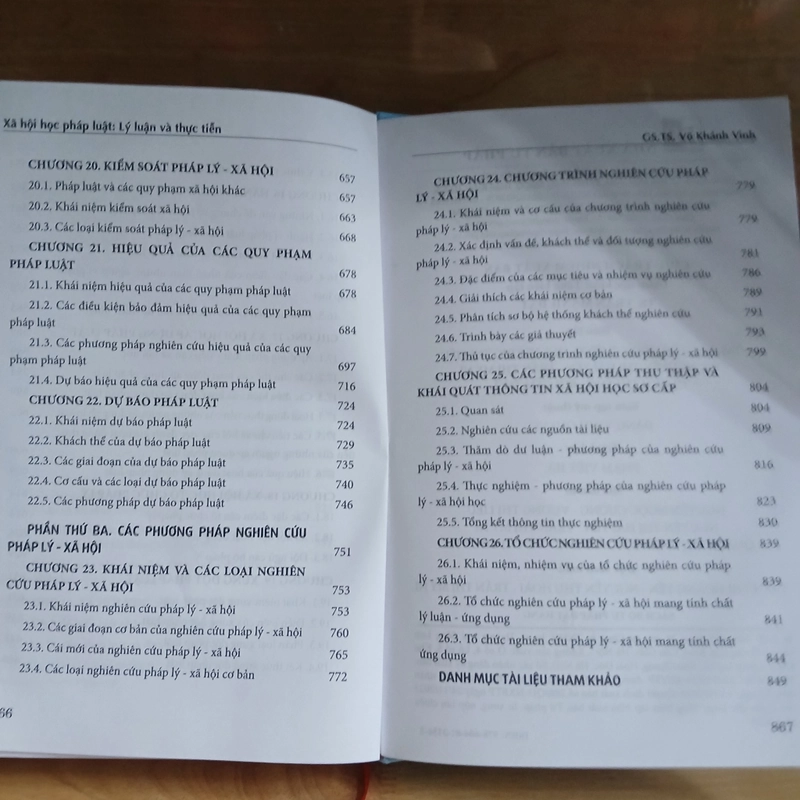 Xã Hội Học Pháp Luật (Lý Luận & Thực Tiễn) - GS.TS. Võ Khánh Vinh 529076
