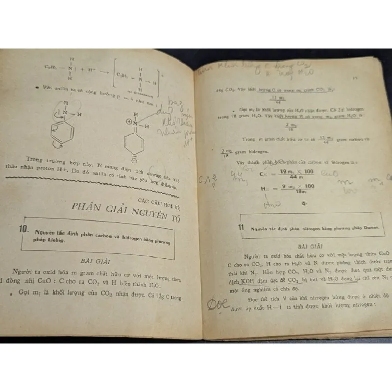 Câu hỏi giáo khoa hoá học tú tài 2ab - Nguyễn Trọng Thi và cộng sự 588832