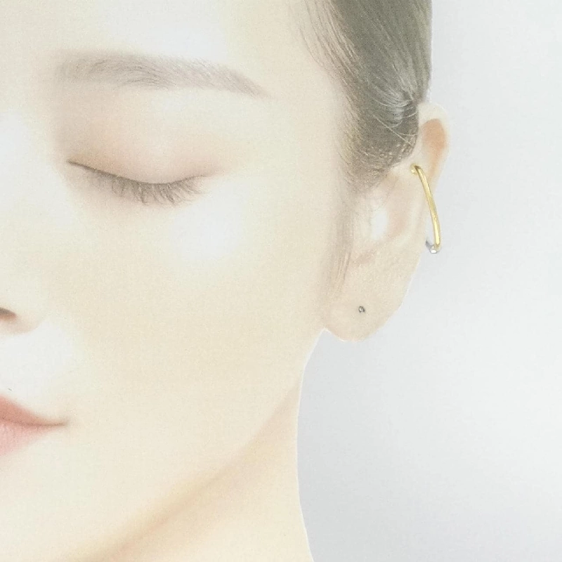 K18YG/K14WG Khuyên tai một bên - Hàng hiệu Authentic 870603