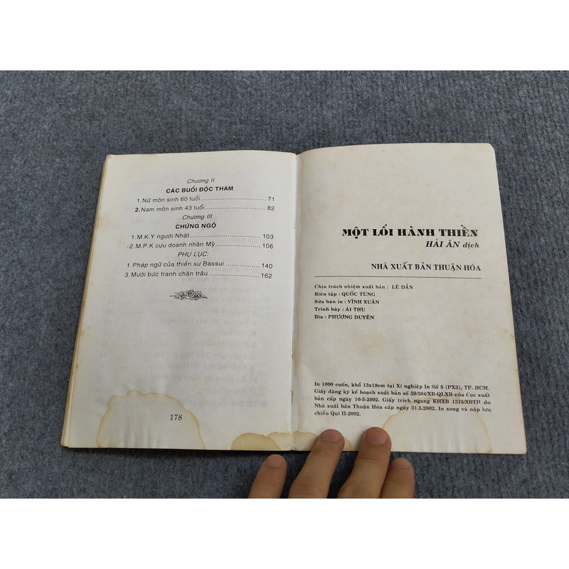MỘT LỐI HÀNH THIỀN 494927