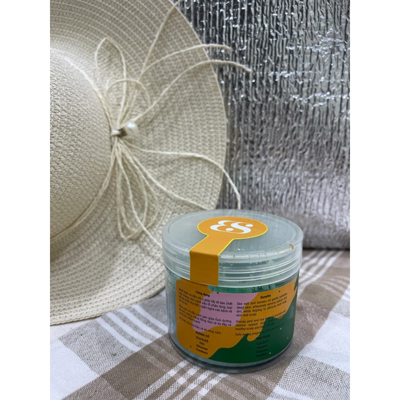 Muối Tắm Gội Tẩy Tế Bào Da Đa Năng Cho Tóc Và Cơ Thể BareSoul 300Gr  548671