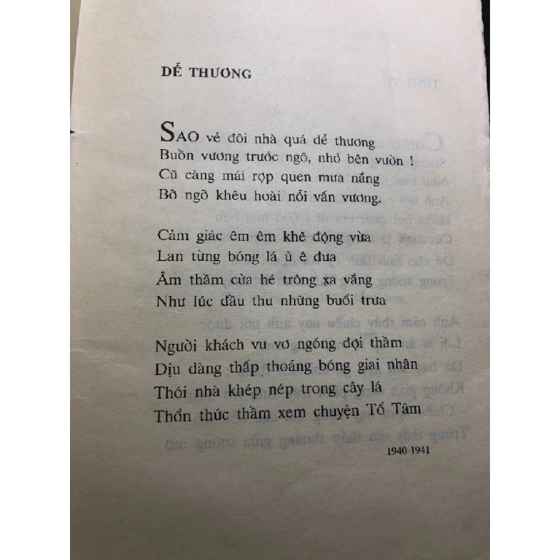 Vườn xưa Thơ 1992 mới 50% ố vàng rách gáy Tế Hanh HPB0906 SÁCH VĂN HỌC 162074