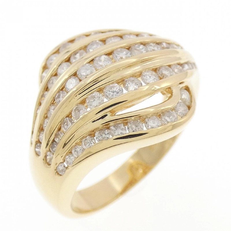 Nhẫn kim cương K18YG 1.00CT 669665