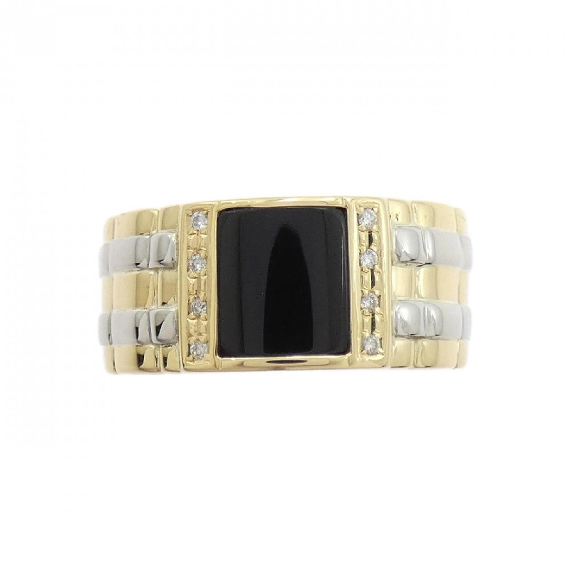 K18YG/PT900 Nhẫn Onyx - Hàng hiệu Chính hãng 849559