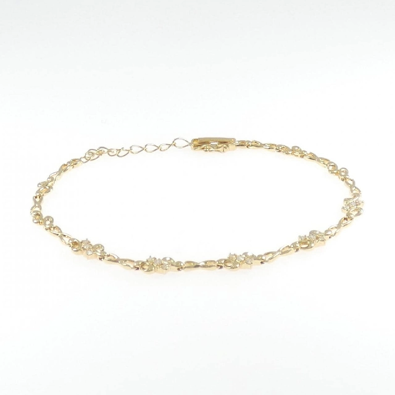 K18YG Vòng tay kim cương 0.25CT - Hàng hiệu chính hãng 873466