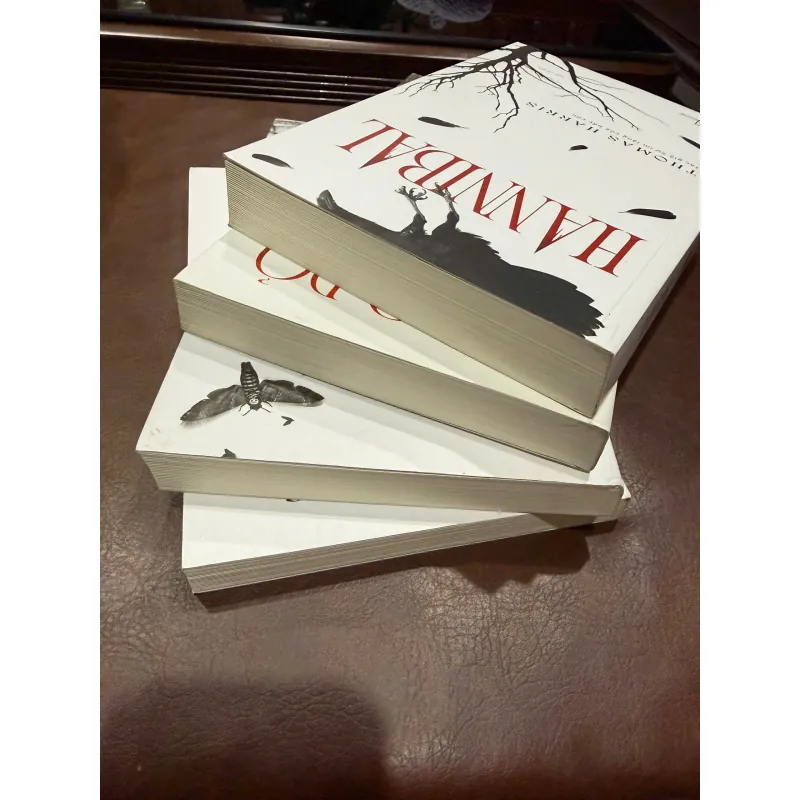 COMBO 4 SÁCH HANNIBAL – THOMAS HARRIS (FULL SERIES KINH ĐIỂN)- K6 1035683