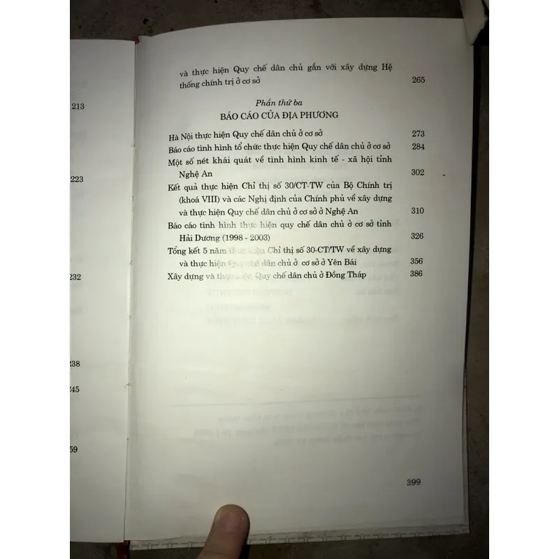 Các văn bản của Đảng, nhà nước về dân chủ ở cơ sở 736772