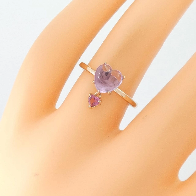 Nhẫn Amethyst Hình Tim Star Jewelry - Hàng hiệu Authentic 839762