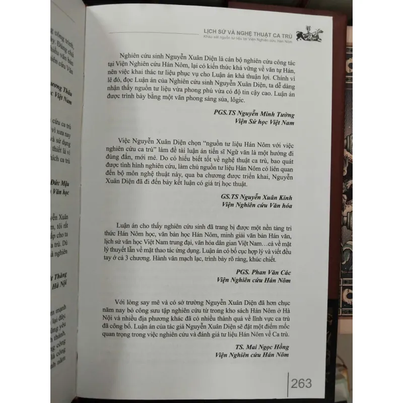 LỊCH SỬ VÀ NGHỆ THUẬT CA TRÙ - NGUYỄN XUÂN DIỆN 976011