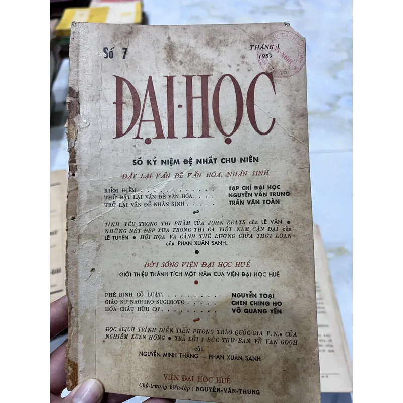 Tạp chí Đại học - Viện đại học Huế 717000