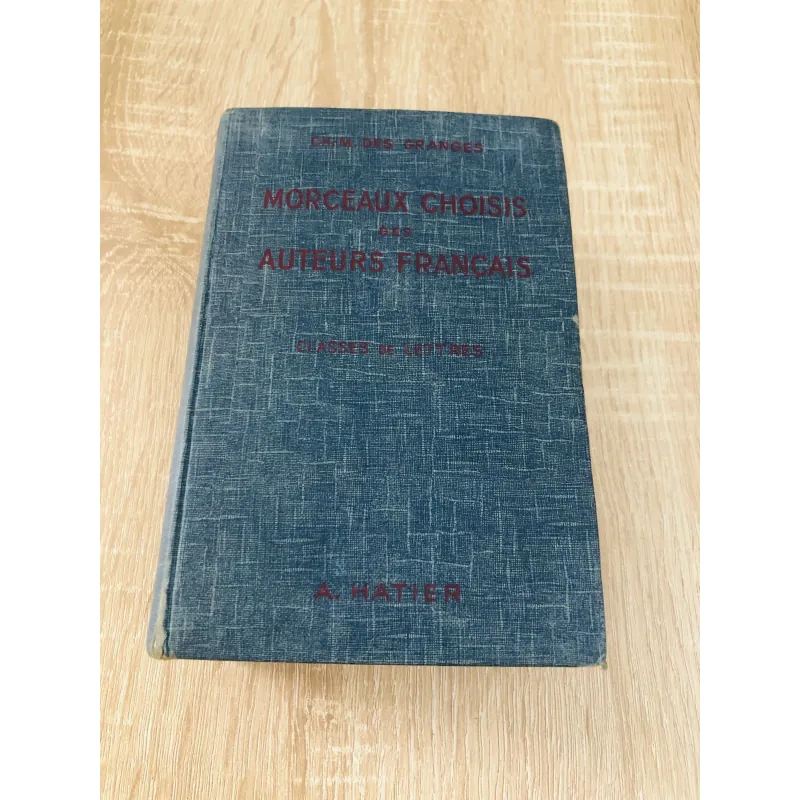 MORCEAUX CHOISIS DES AUTEURS FRANÇAIS – Tuyển tập văn học Pháp kinh điển 📚  971144