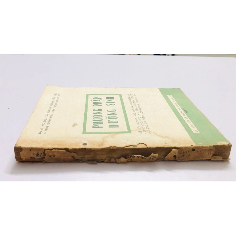 PHƯƠNG PHÁP DƯỠNG SINH  - 226 trang, nxb: 1982 361481