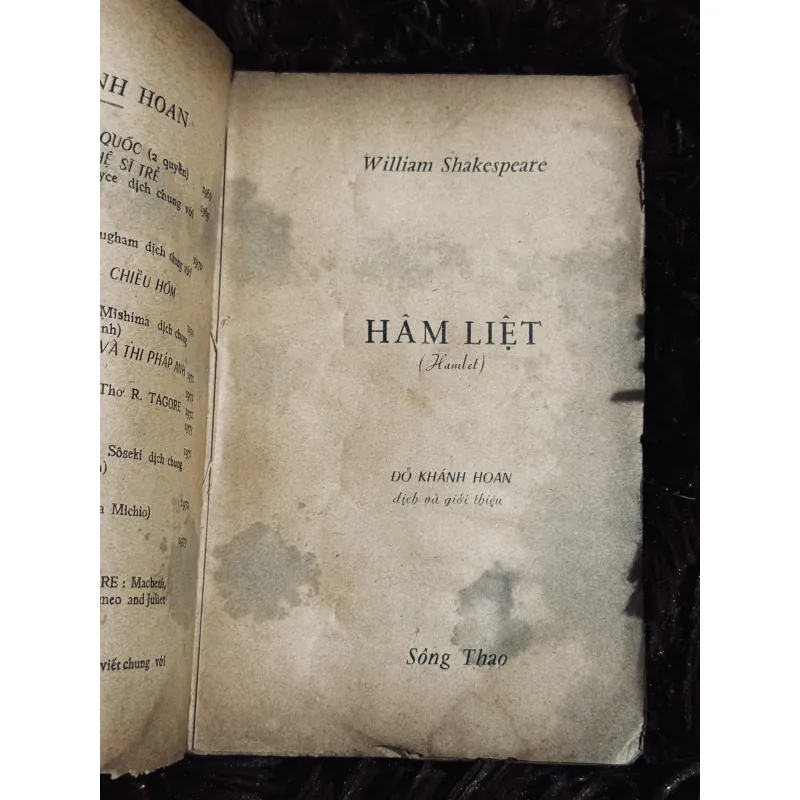 Hâm Liệt - Shakespeare (đọc mô tả) 746221