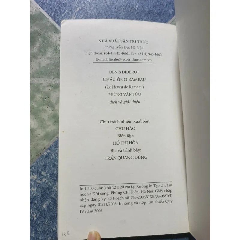 Cháu ông Rameau - Denis Diderot 1025955