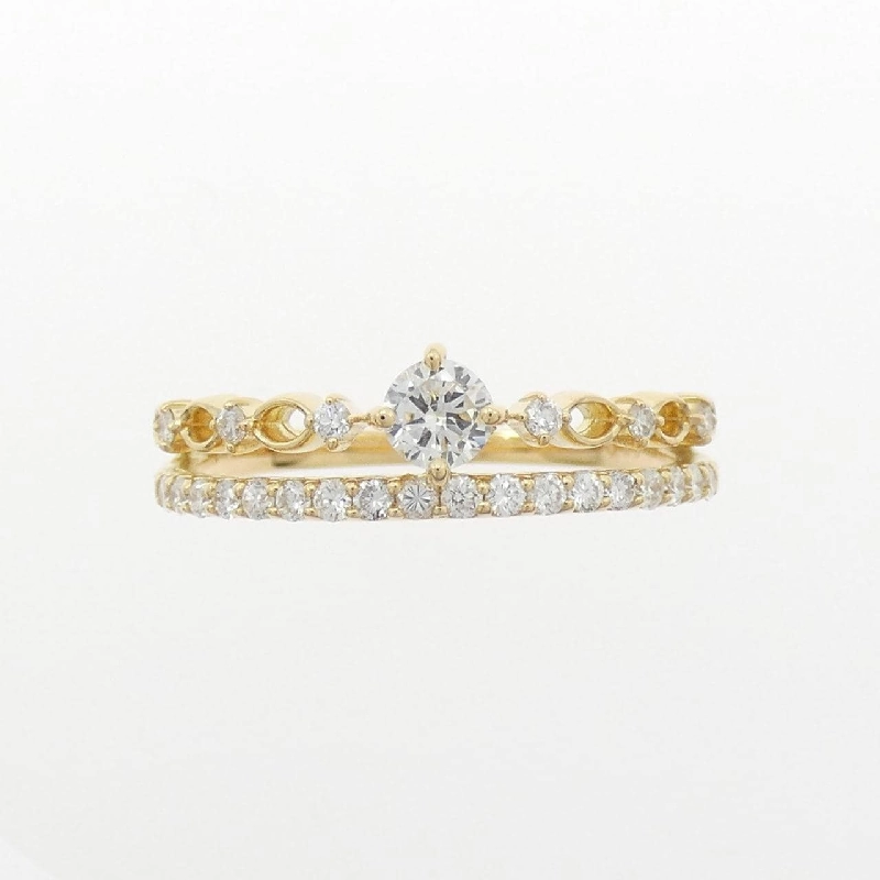 Nhẫn kim cương K18YG 0.40CT - Hàng hiệu Chính hãng 848314