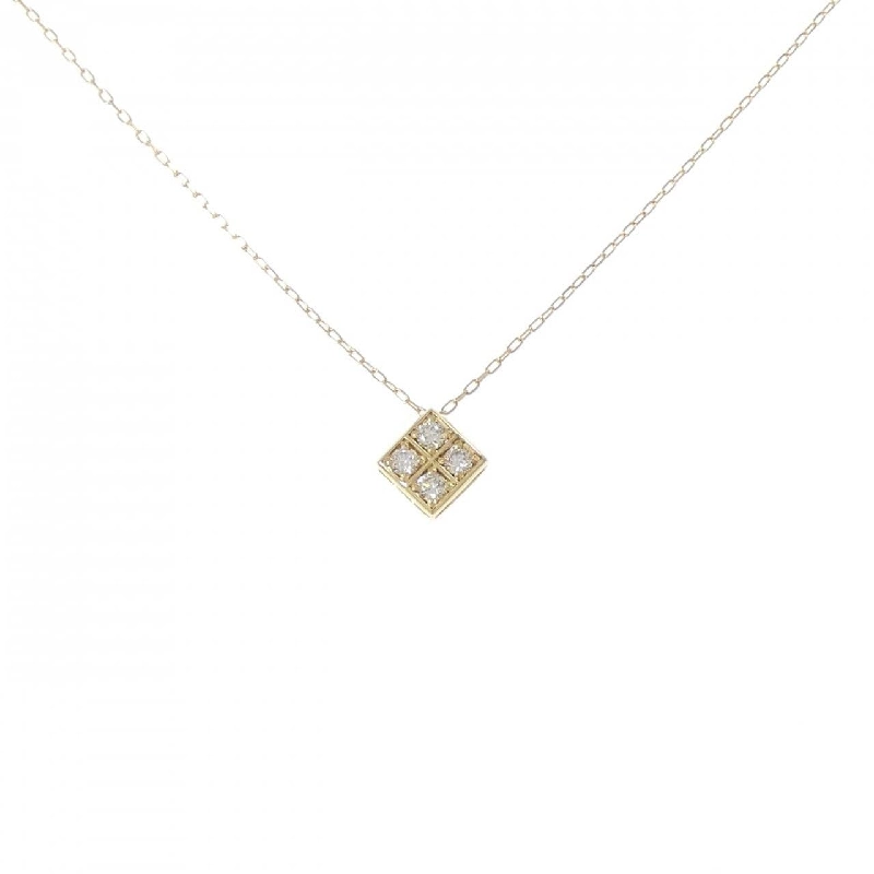 K18YG Dây chuyền kim cương 0.10CT - Hàng hiệu Chính hãng 856482