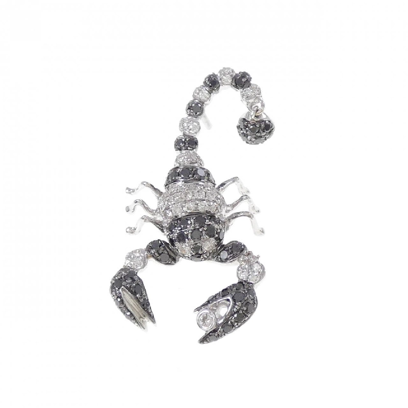 K18WG Bọ cạp Kim cương Brooch 0.36CT - Hàng hiệu Chính hãng 873635