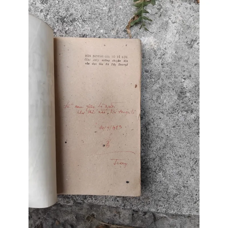 Tây Dương Gia Tô bí lục  1006735