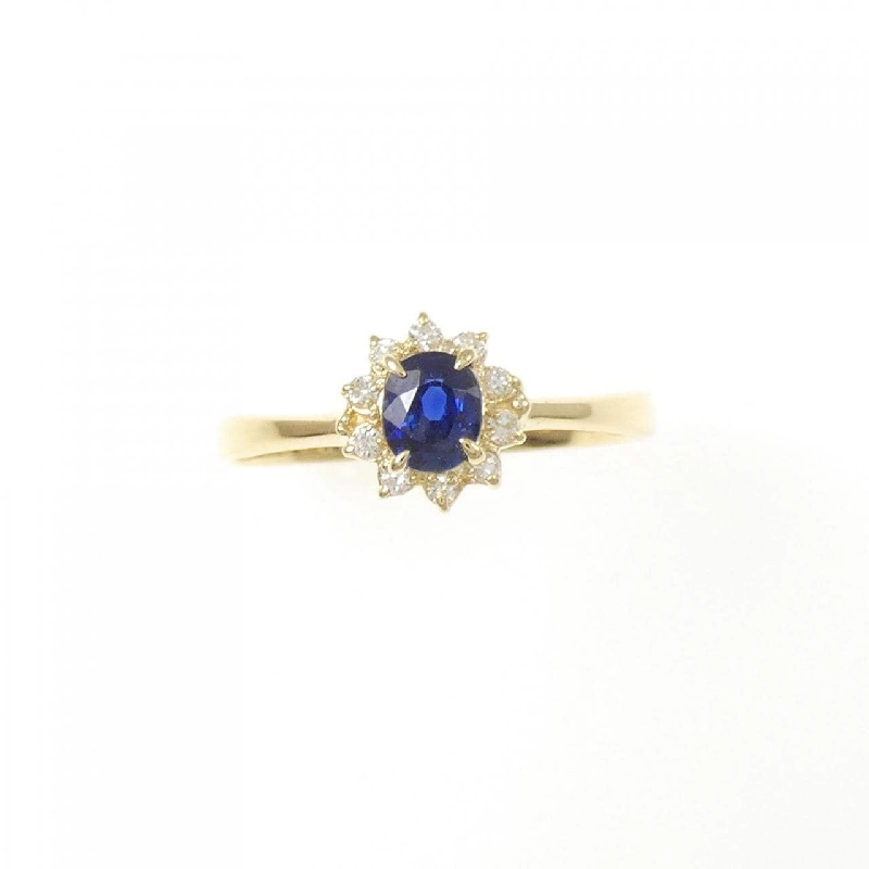 Nhẫn Sapphire K18YG 0.29CT 669310