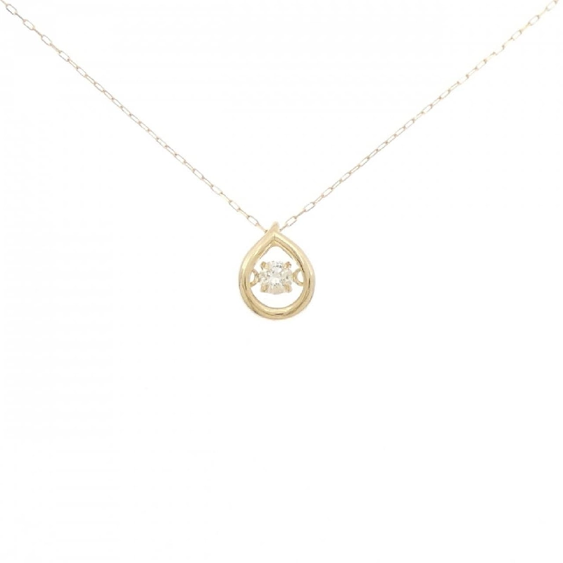 Dây chuyền kim cương K18YG 0.08CT - Hàng hiệu Chính hãng 867005