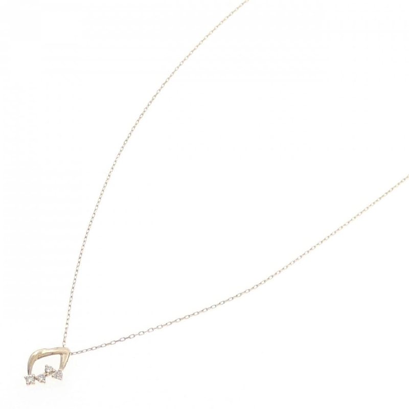 K10YG Dây chuyền kim cương 0.03CT - Hàng hiệu Authentic 857898