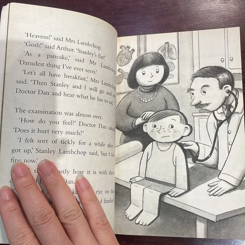  📚 FLAT STANLEY Jeff Brown ngoại văn thiếu nhi trẻ em truyện đọc  1054590