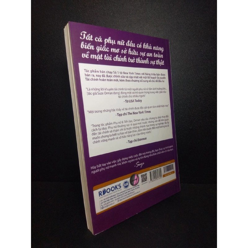 Phụ nữ & tiền bạc Size Orman 2019 mới 70% ố nhẹ HCM1210 912107