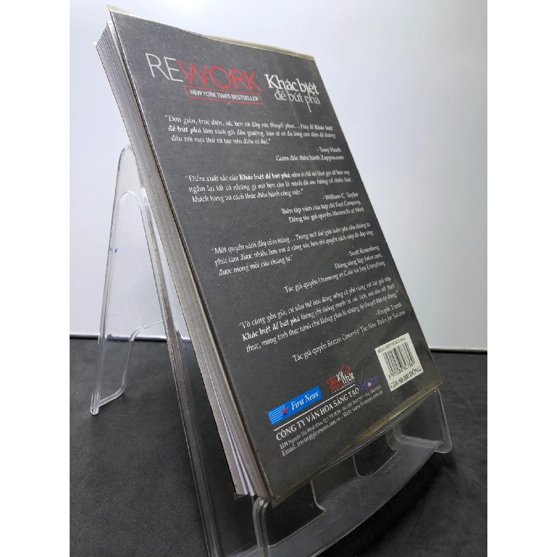 Khác biệt để bứt phá 2014 mới 85% bẩn nhẹ Jason Fried và David Heinemeier Hansson HPB0308 KỸ NĂNG 916480