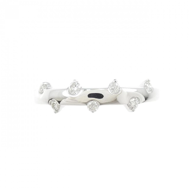 Nhẫn kim cương 750WG 0.12CT 667190