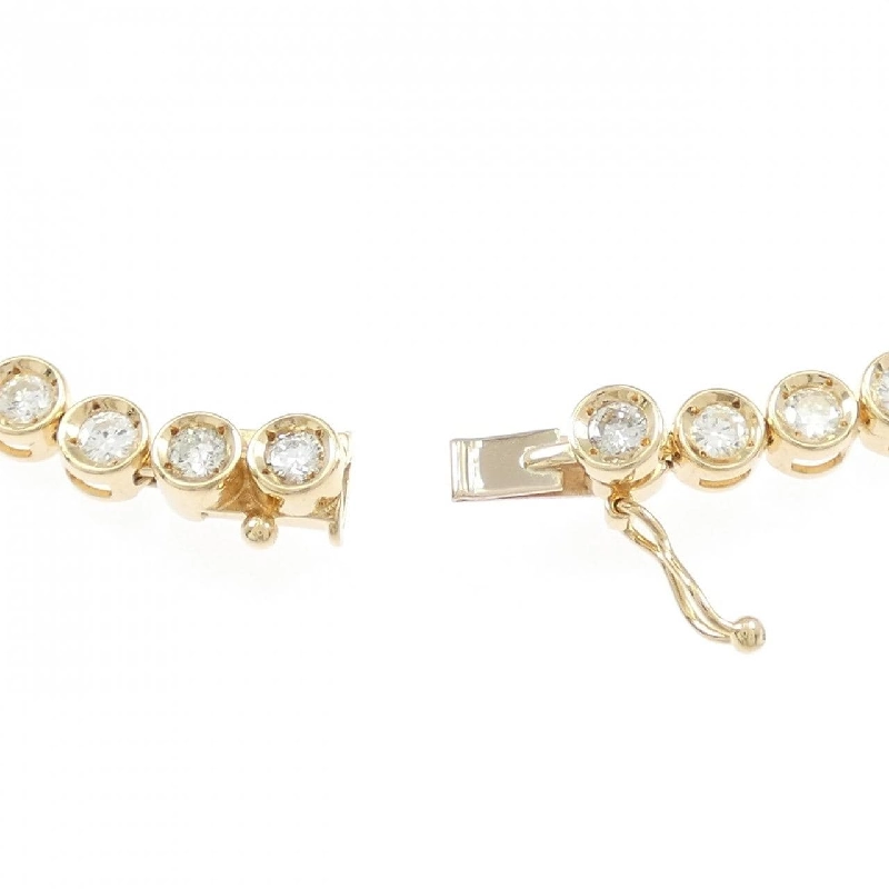 K18YG Vòng tay kim cương 3.04CT - Hàng hiệu Chính hãng 873651