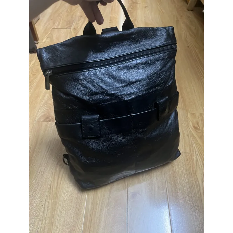 Balo nam, nữ 28*37*8 da thật 2hand 972851