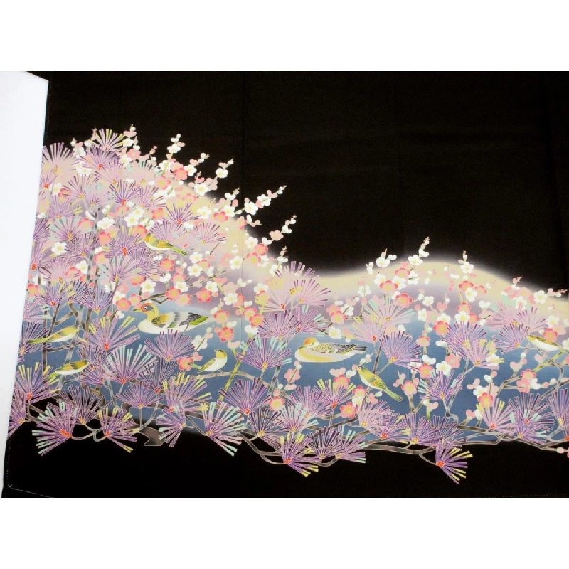 Áo kimono lưu tước chế tác bằng phương pháp nhuộm bậc thang - Hàng hiệu Authentic 876569