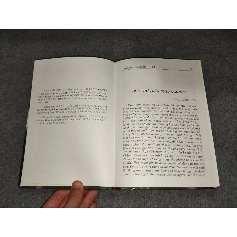 TUYỂN TẬP TÁC PHẨM THƠ TRẦN NHUẬN MINH 729579