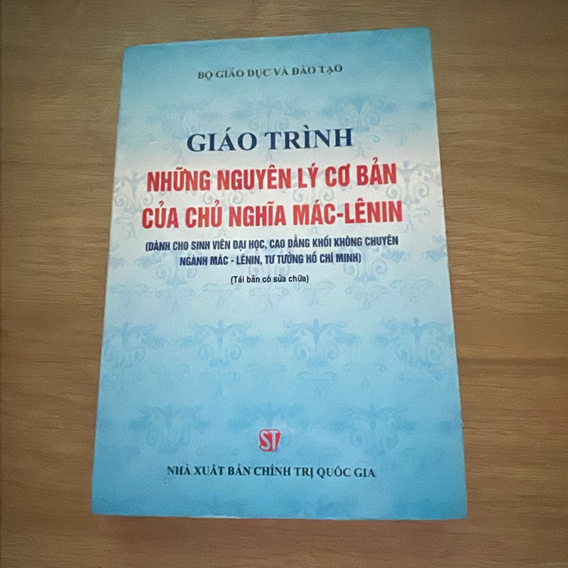 Giáo trình Những nguyên lý cơ bản của chủ nghĩa Mác - Lênin 155451