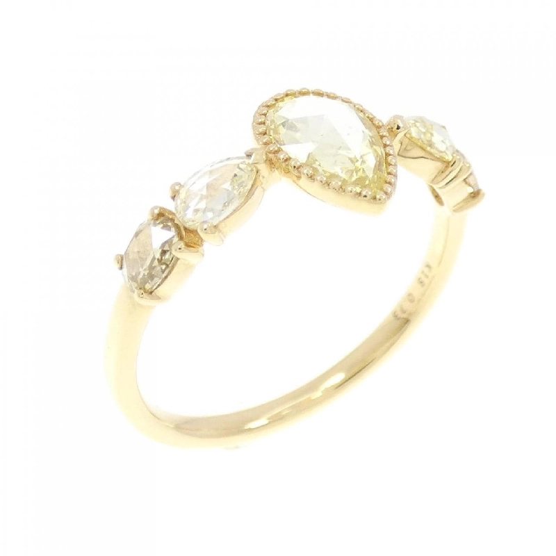 Nhẫn kim cương K18YG 0.73CT - Hàng hiệu Authentic 860295