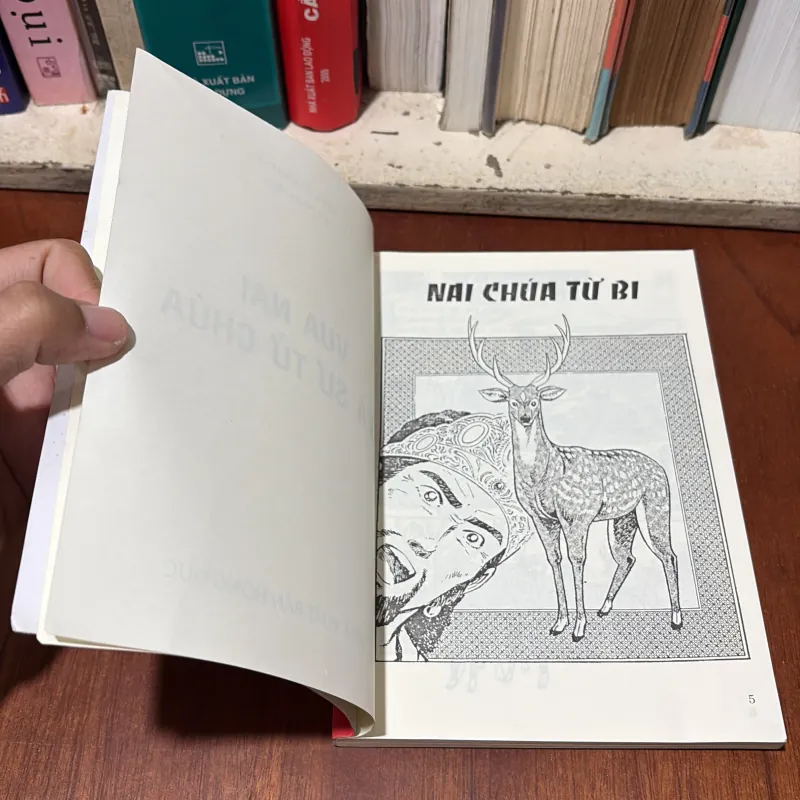 II Sách Phật Giáo: Vua Nai Và Sư Tử Chúa (Truyện Tranh) - Pháp Sư Hải Đào - Từ Nhân (Dịch) 756847