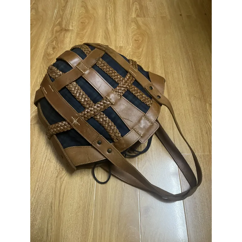 Túi tote nữ da mộc 2hand 927849