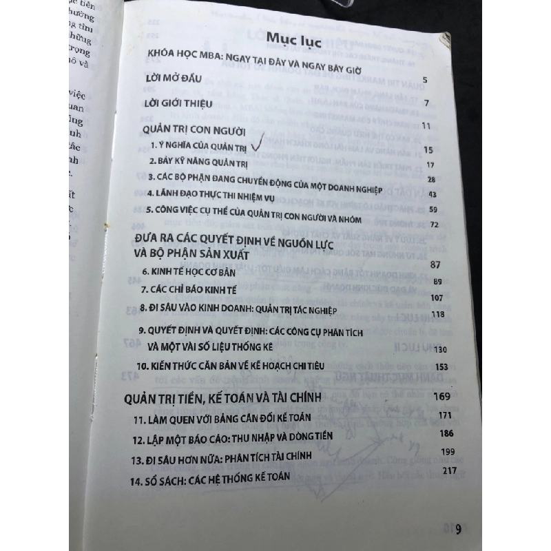 Kiến thức nền tảng MBA cơ bản 2017 mới 70% ố vàng highlight note Tom Gorman HPB1208 KỸ NĂNG 458650