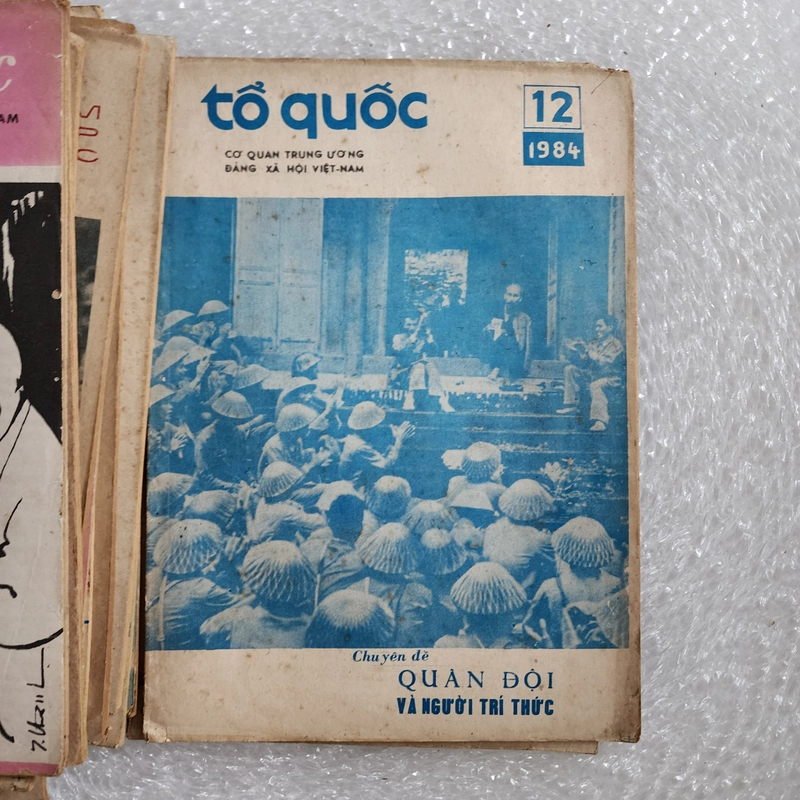 Báo Tổ quốc của Đảng Xã hội Việt Nam | 21 số từ 1979 đến 1988 nhiều số chuyên đề 452249