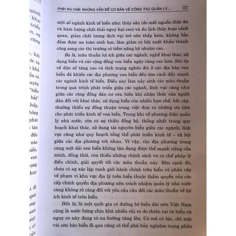 Quản lý nhà nước tổng hợp và thống nhất về biển, hải đảo 712389